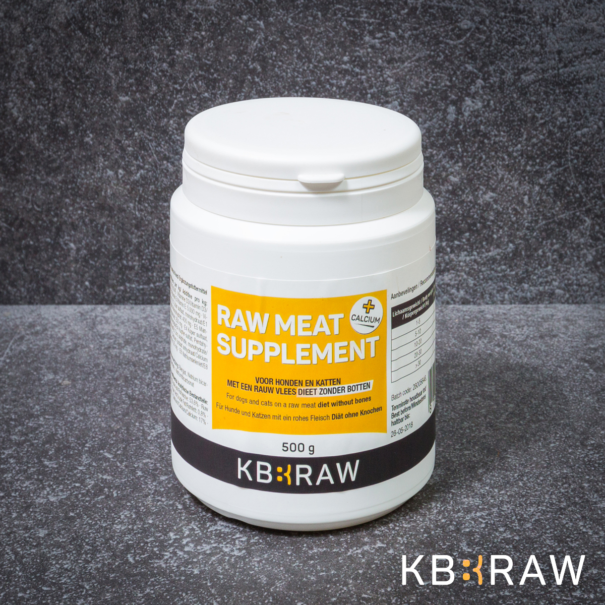 KB EXTRA - RAW MEAT SUPPLEMENT + CA